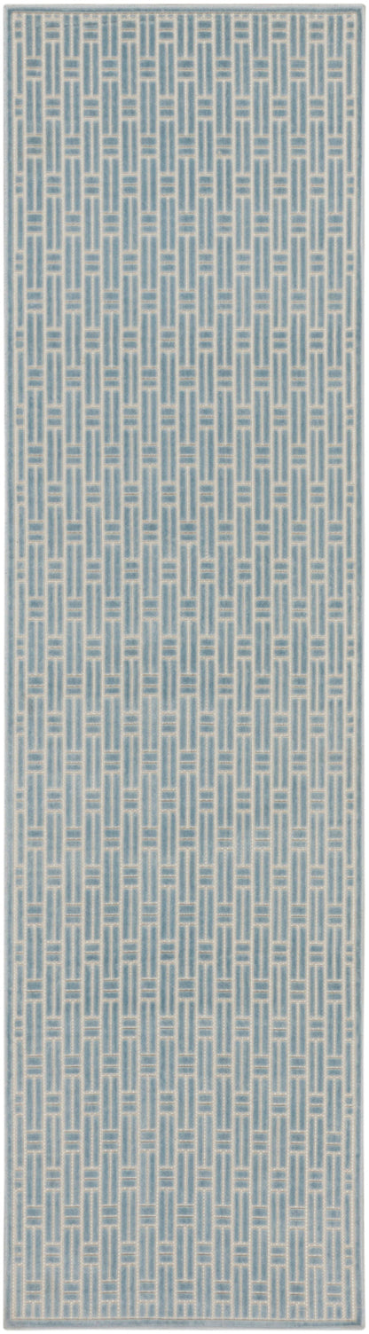 The Rug Corner Nourison Home Nourison Home - Washable Charm Blue/Ivory Area Rug WCH02