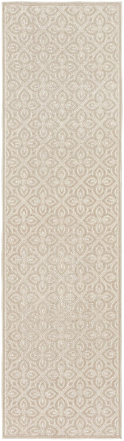 The Rug Corner Nourison Home Nourison Home - Washable Charm Silver/Ivory Area Rug WCH03