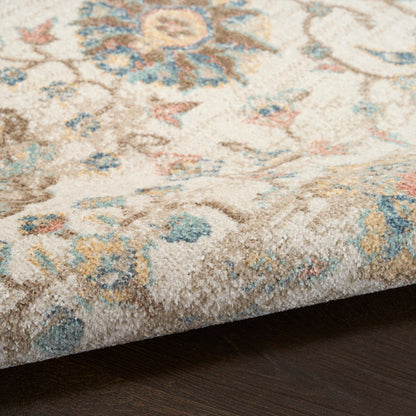 The Rug Corner Nourison Home Washable Decor WSD14 BEIGE Area Rugs