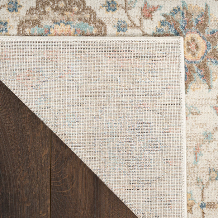 The Rug Corner Nourison Home Washable Decor WSD14 BEIGE Area Rugs