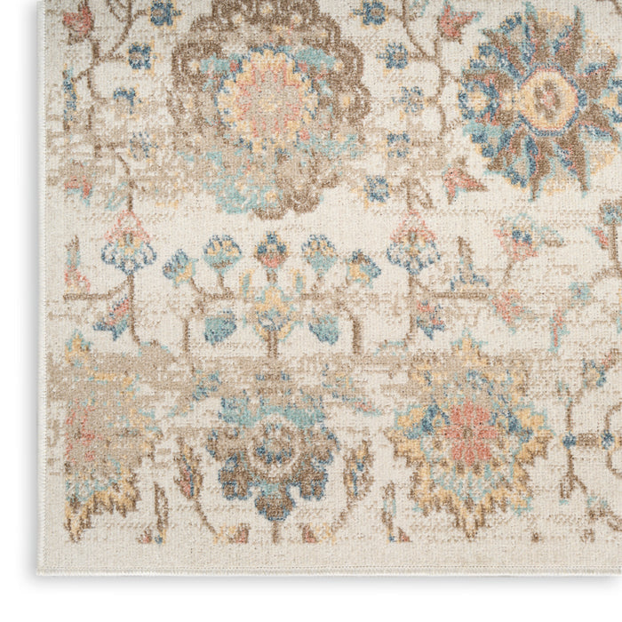 The Rug Corner Nourison Home Washable Decor WSD14 BEIGE Area Rugs