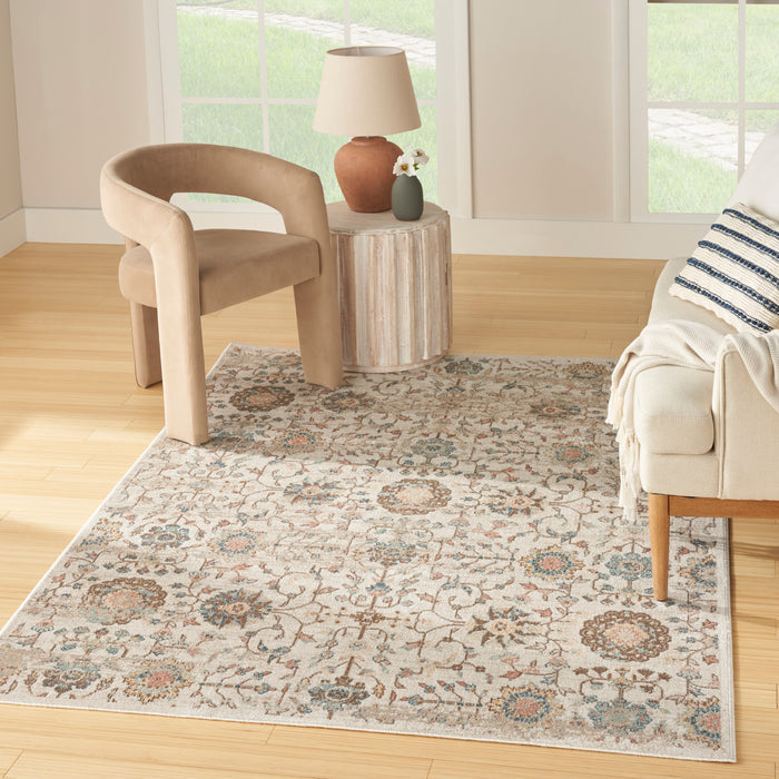The Rug Corner Nourison Home Washable Decor WSD14 BEIGE Area Rugs