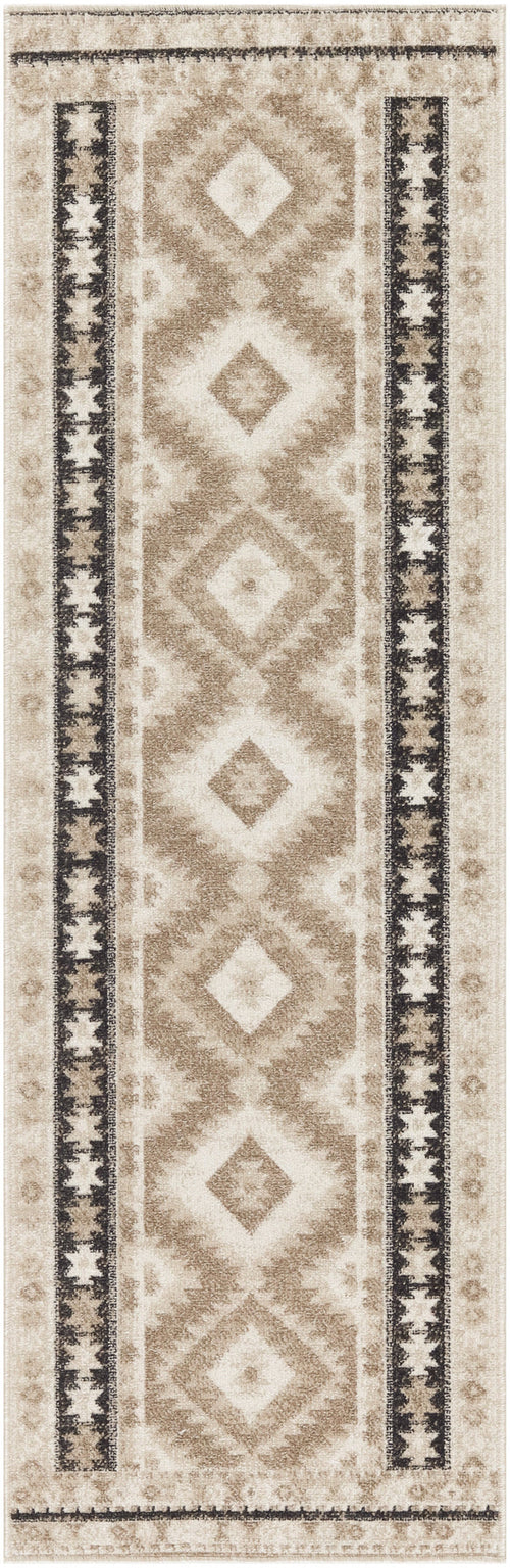 Nourison Home - Washable Decor Beige/Black Area Rug WSD06