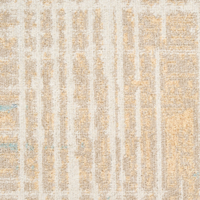 The Rug Corner Nourison Home Nourison Home - WAshable Decor Beige/Blue Area Rug WSD07