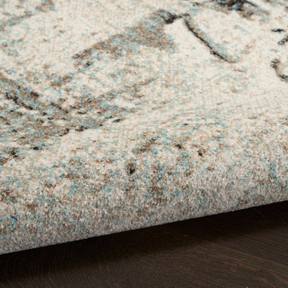 Nourison Home - Washable Decor Blue Area Rug WSD09