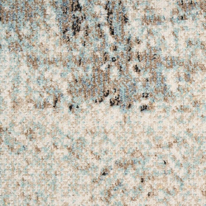 Nourison Home - Washable Decor Blue Area Rug WSD09