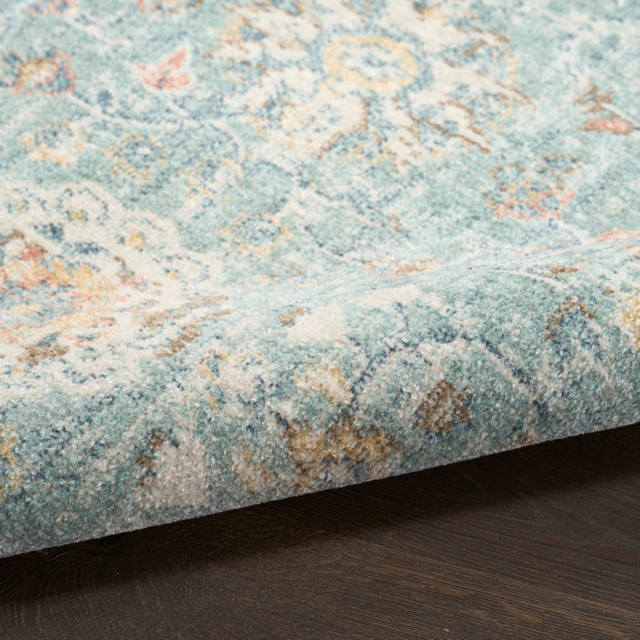 The Rug Corner Nourison Home Washable Decor WSD14 BLUE Area Rugs