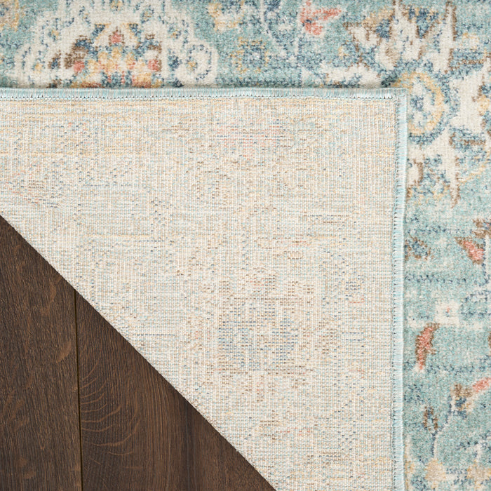 The Rug Corner Nourison Home Washable Decor WSD14 BLUE Area Rugs