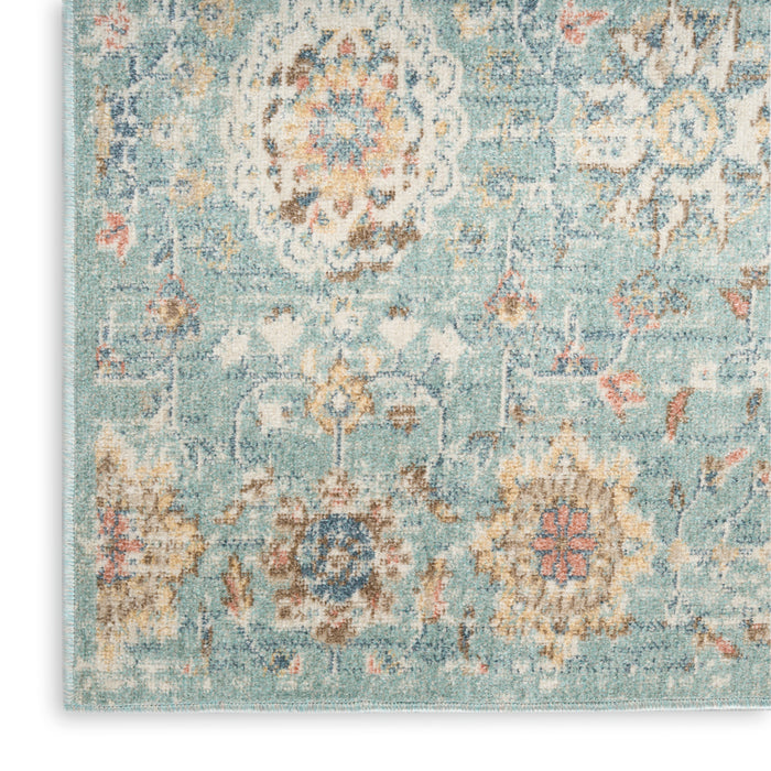 The Rug Corner Nourison Home Washable Decor WSD14 BLUE Area Rugs