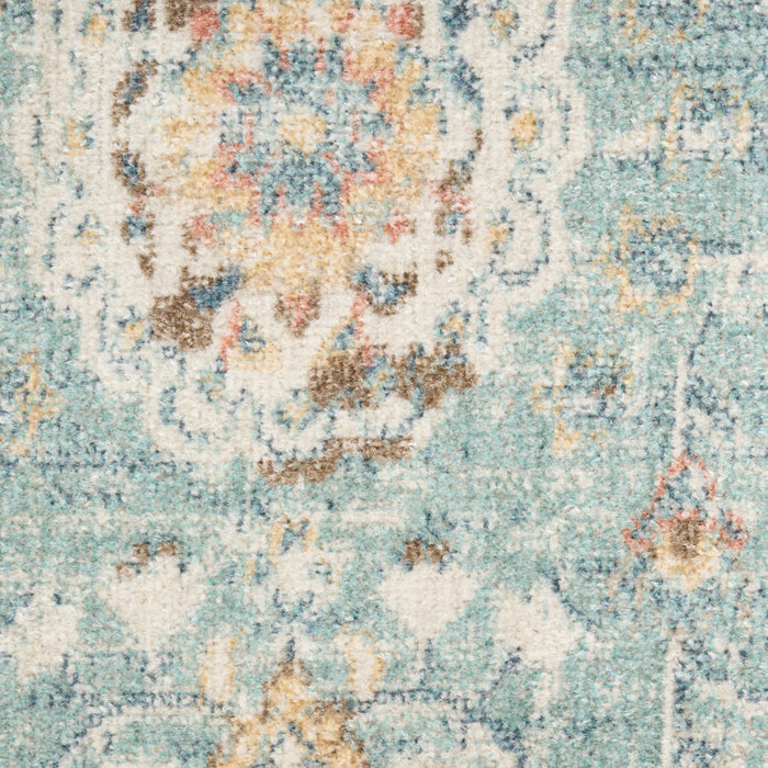 The Rug Corner Nourison Home Washable Decor WSD14 BLUE Area Rugs