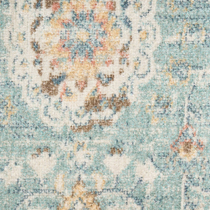 The Rug Corner Nourison Home Washable Decor WSD14 BLUE Area Rugs