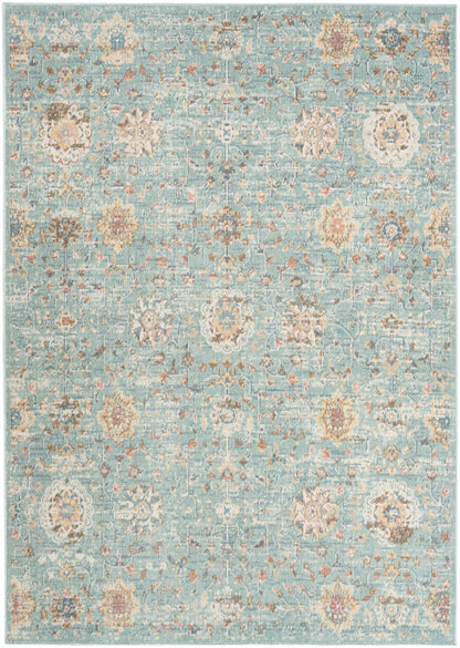 The Rug Corner Nourison Home Washable Decor WSD14 BLUE Area Rugs