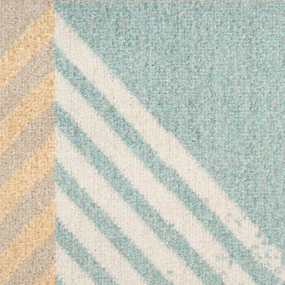 Nourison Home - Washable Decor Blue/Multi Area Rug WSD10