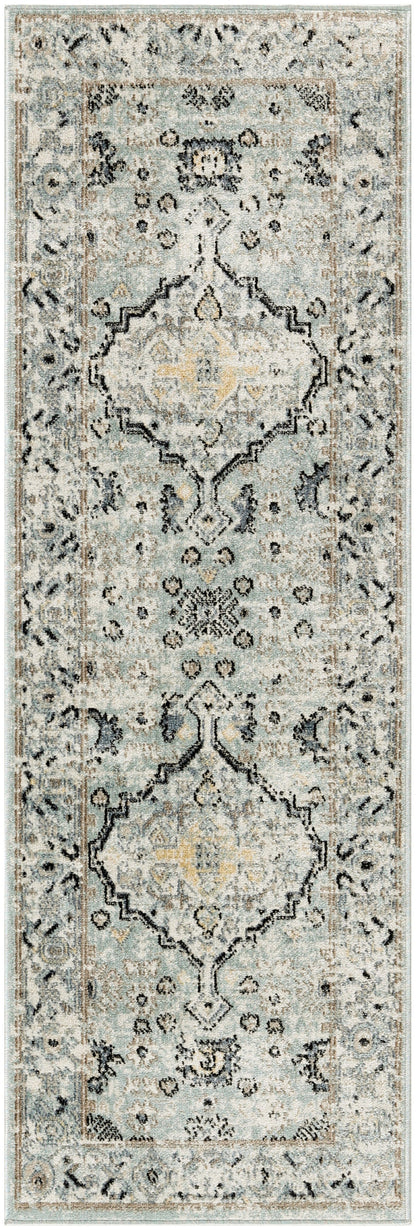 The Rug Corner Nourison Home Nourison Home - WAshable Decor Blue/Taupe Area Rug WSD12