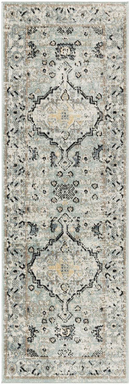 The Rug Corner Nourison Home Nourison Home - WAshable Decor Blue/Taupe Area Rug WSD12