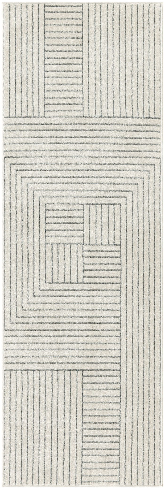 Nourison Home - Washable Decor Cream/Blue Area Rug WSD11