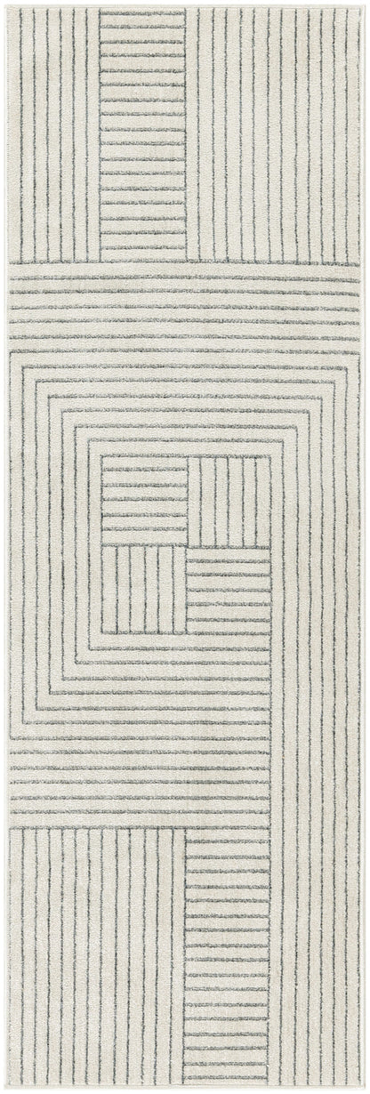 Nourison Home - Washable Decor Cream/Blue Area Rug WSD11