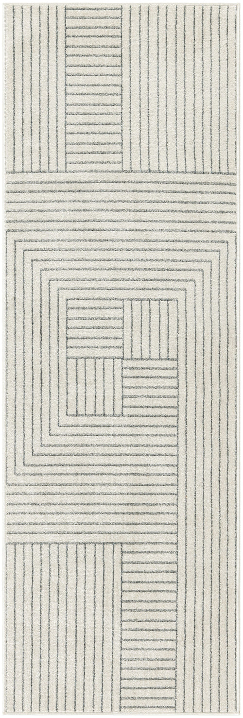 Nourison Home - Washable Decor Cream/Blue Area Rug WSD11