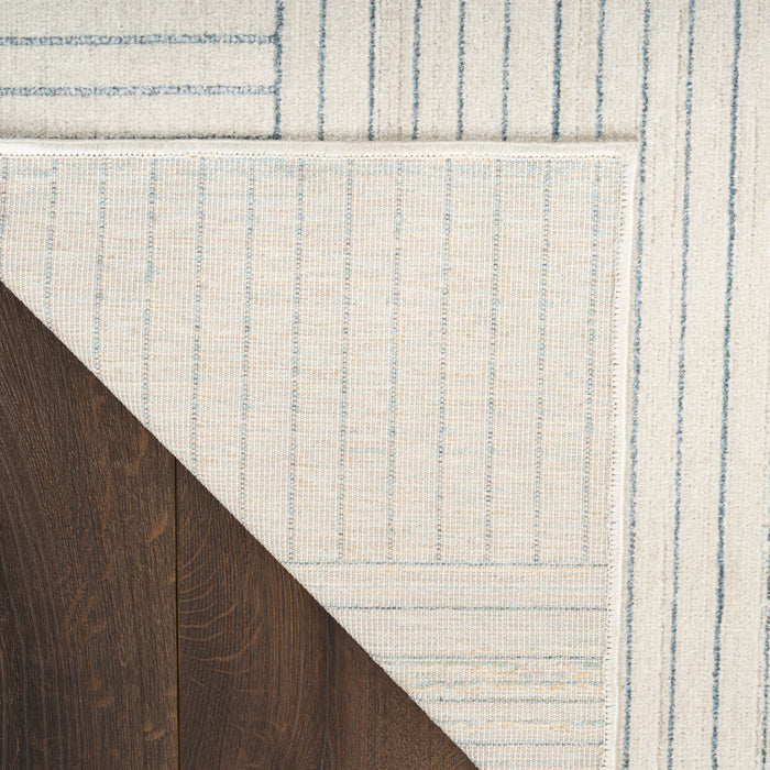 Nourison Home - Washable Decor Cream/Blue Area Rug WSD11