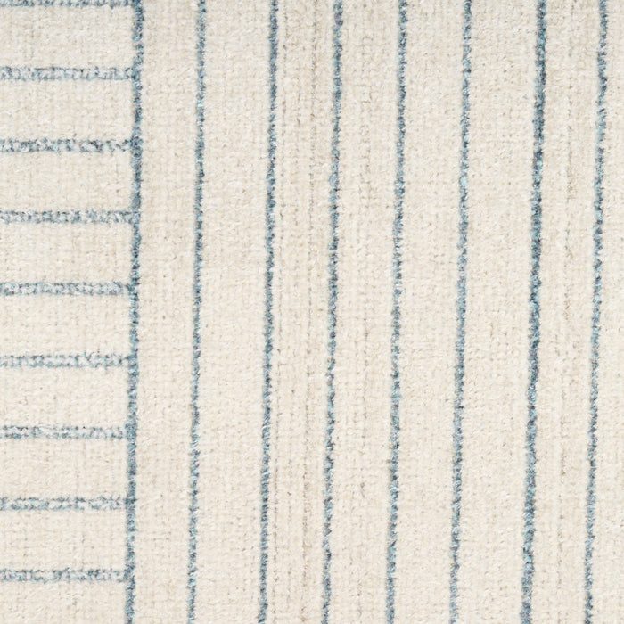 Nourison Home - Washable Decor Cream/Blue Area Rug WSD11