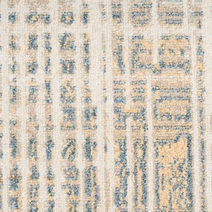 Nourison Home - Washable Decor Ivory/Blue Area Rug WSD07