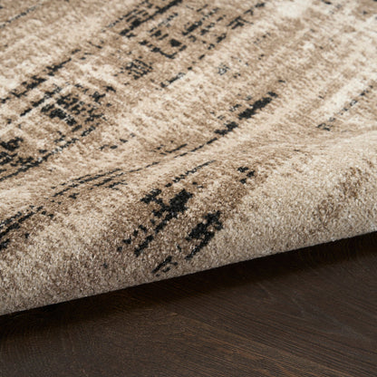 Nourison Home - Washable Decor Ivory/Mocha Area Rug WSD08