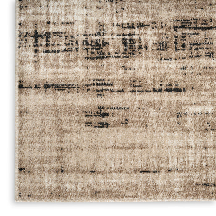Nourison Home - Washable Decor Ivory/Mocha Area Rug WSD08