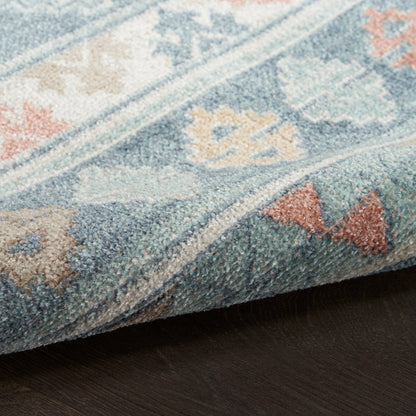 The Rug Corner Nourison Home Washable Decor WSD03 LTBLU Area Rugs