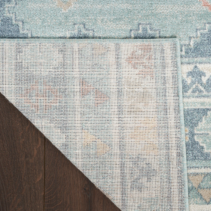 The Rug Corner Nourison Home Washable Decor WSD03 LTBLU Area Rugs