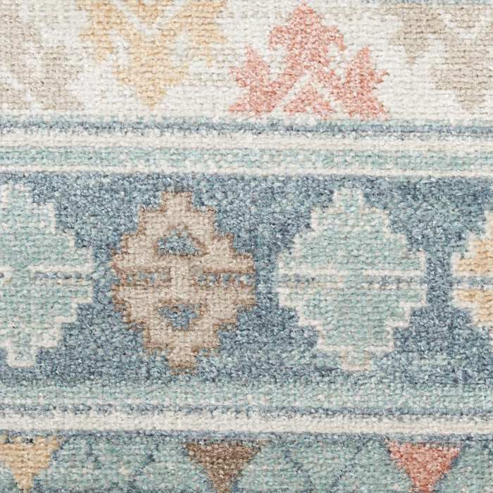 The Rug Corner Nourison Home Washable Decor WSD03 LTBLU Area Rugs