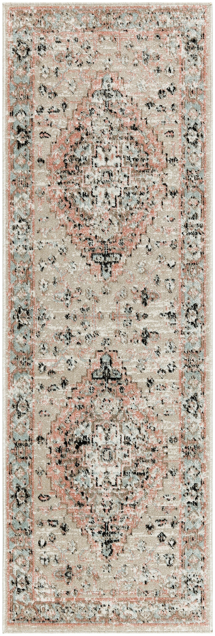 The Rug Corner Nourison Home Nourison Home - Washable Decor Peach Area Rug WSD13