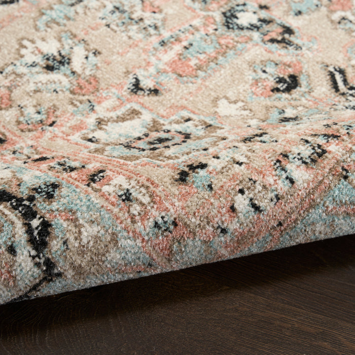 The Rug Corner Nourison Home Nourison Home - Washable Decor Peach Area Rug WSD13