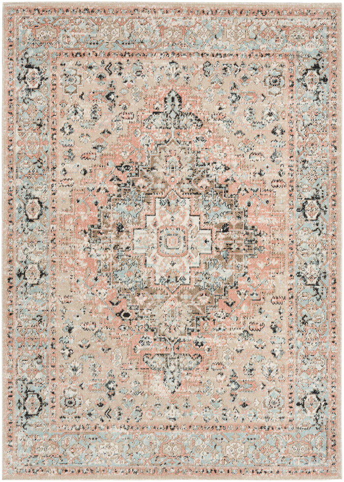 The Rug Corner Nourison Home Nourison Home - Washable Decor Peach Area Rug WSD13