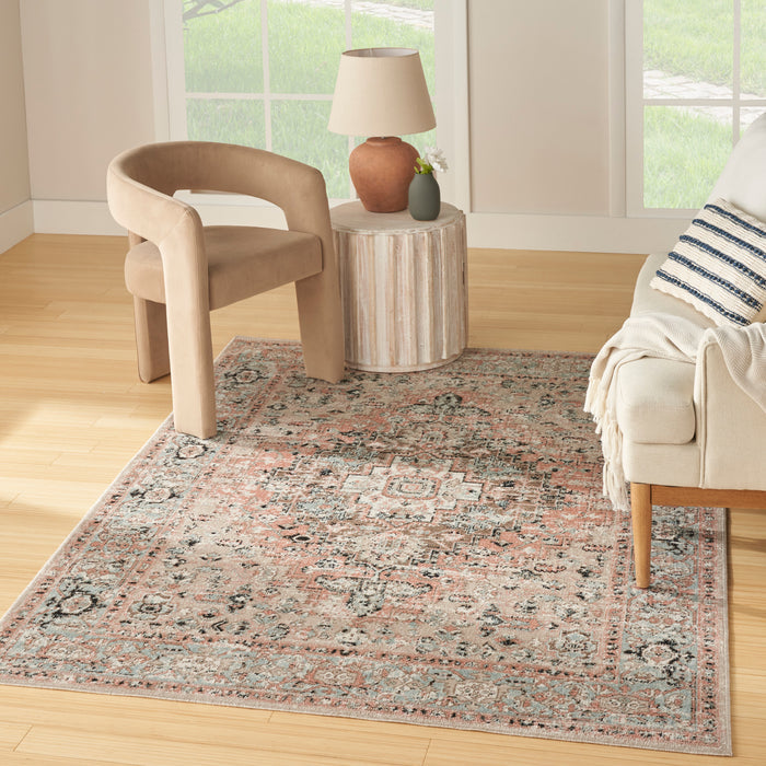 The Rug Corner Nourison Home Nourison Home - Washable Decor Peach Area Rug WSD13