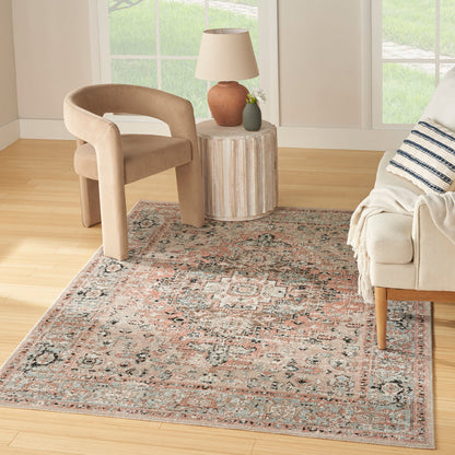 The Rug Corner Nourison Home Nourison Home - Washable Decor Peach Area Rug WSD13
