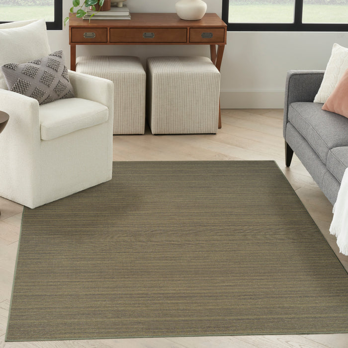 The Rug Corner Nourison Home Nourison Home - WAshable Essentials Green Area Rug WAE01