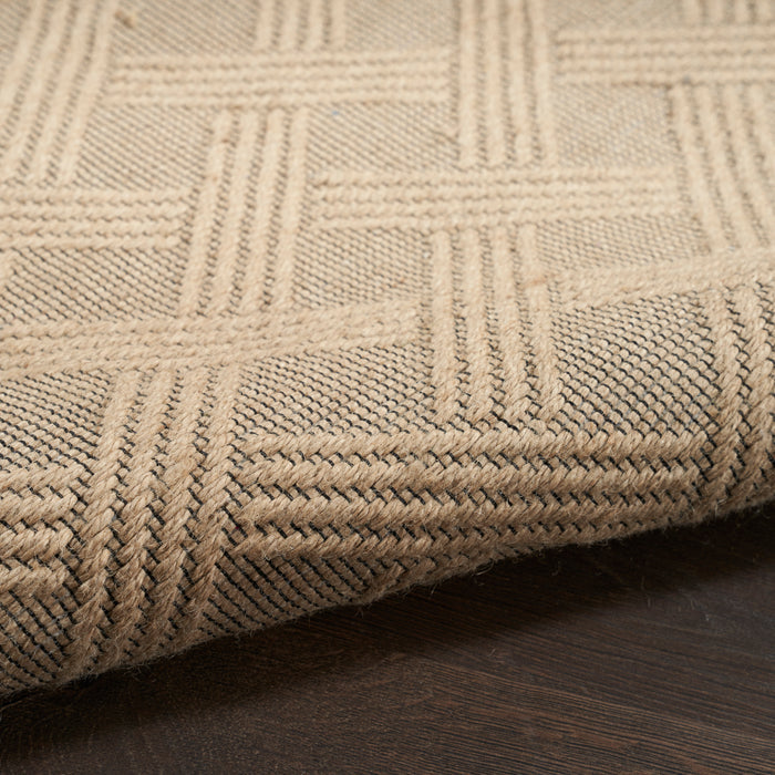 The Rug Corner Nourison Home Nourison Home - Washable Jute Natural Area Rug WSJ02