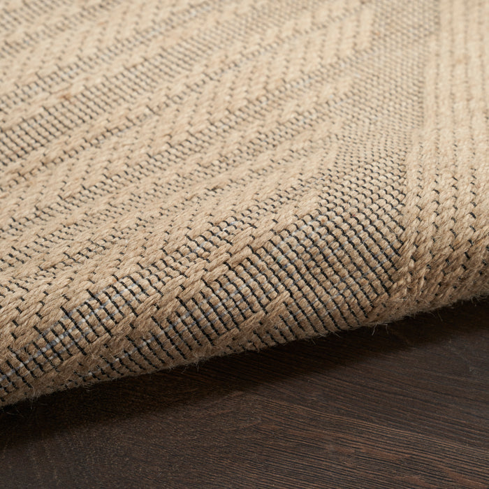 The Rug Corner Nourison Home Nourison Home - Washable Jute Natural/Beige Area Rug WSJ01