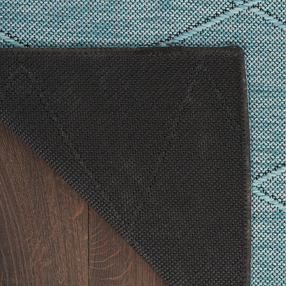 The Rug Corner Nourison Home Washable Solutions WSL01 AQUA Area Rugs
