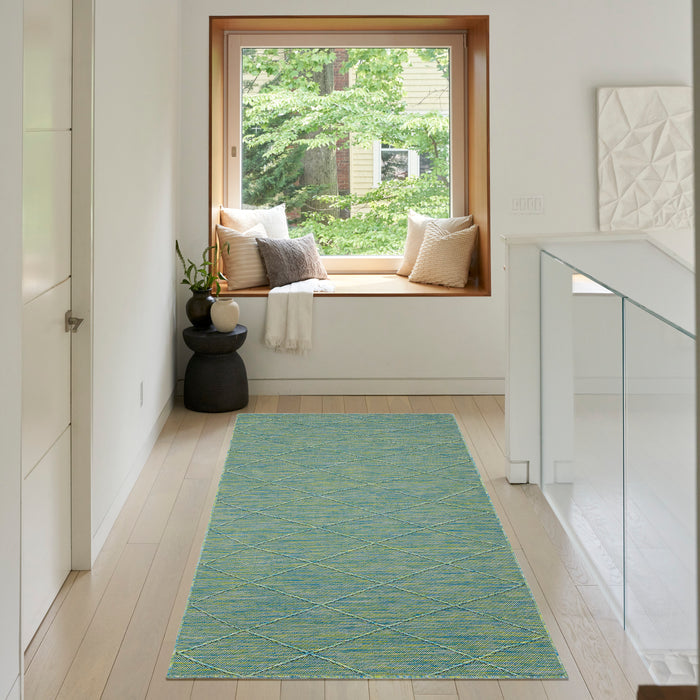 The Rug Corner Nourison Home Washable Solutions WSL01 BLGRN Area Rugs