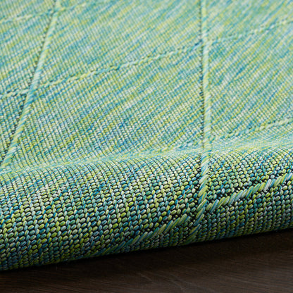The Rug Corner Nourison Home Washable Solutions WSL01 BLGRN Area Rugs