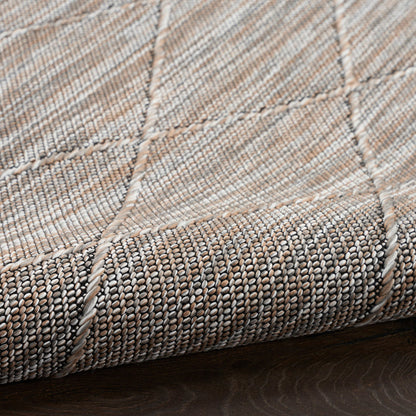 The Rug Corner Nourison Home Nourison Home - WAshable Solutions Grey/Mocha Area Rug WSL01