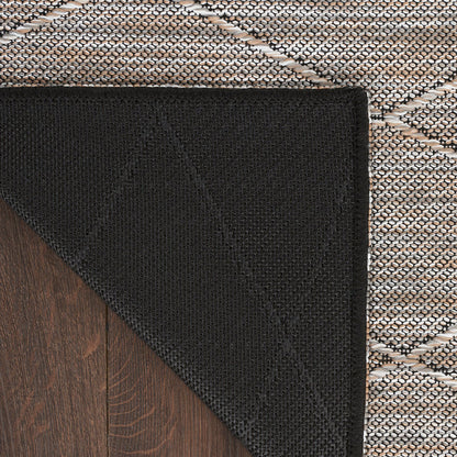 The Rug Corner Nourison Home Nourison Home - WAshable Solutions Grey/Mocha Area Rug WSL01