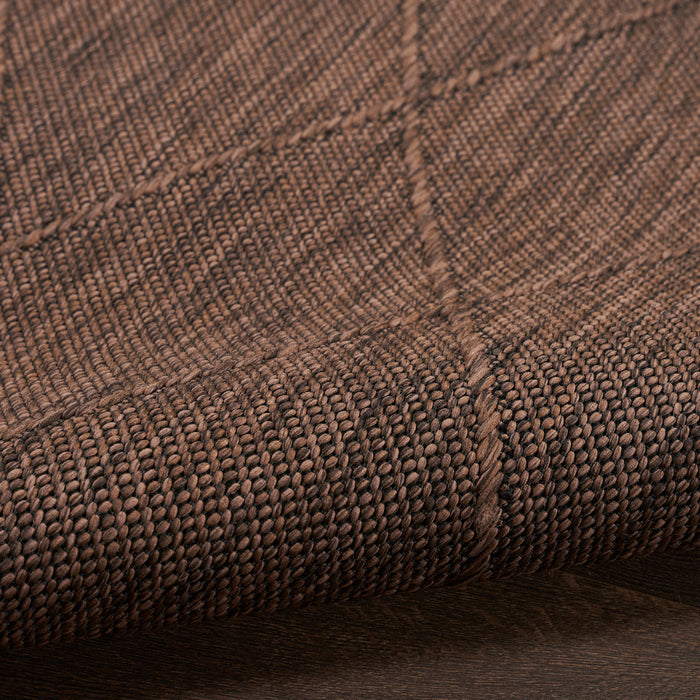 The Rug Corner Nourison Home Nourison Home - WAshable Solutions Mocha Area Rug WSL01