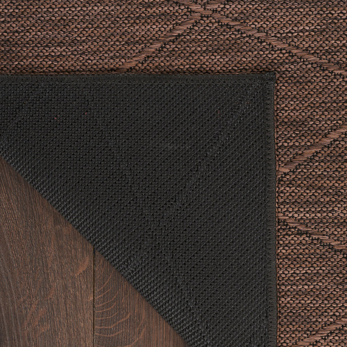 The Rug Corner Nourison Home Nourison Home - WAshable Solutions Mocha Area Rug WSL01