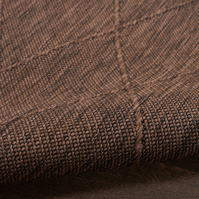 The Rug Corner Nourison Home Nourison Home - WAshable Solutions Mocha Area Rug WSL01