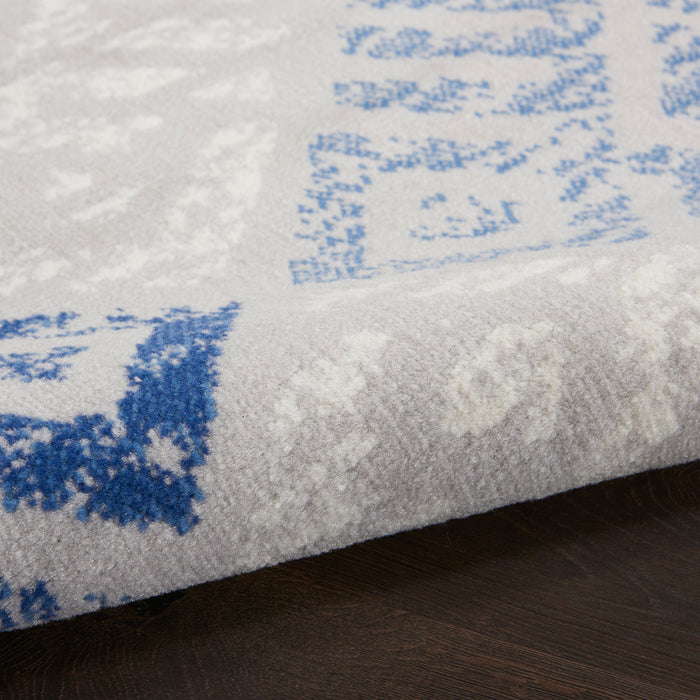The Rug Corner Nourison Home Whimsicle WHS18 GRYBL Area Rugs