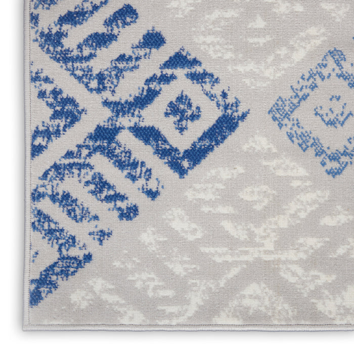 The Rug Corner Nourison Home Whimsicle WHS18 GRYBL Area Rugs