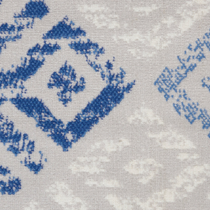 The Rug Corner Nourison Home Whimsicle WHS18 GRYBL Area Rugs