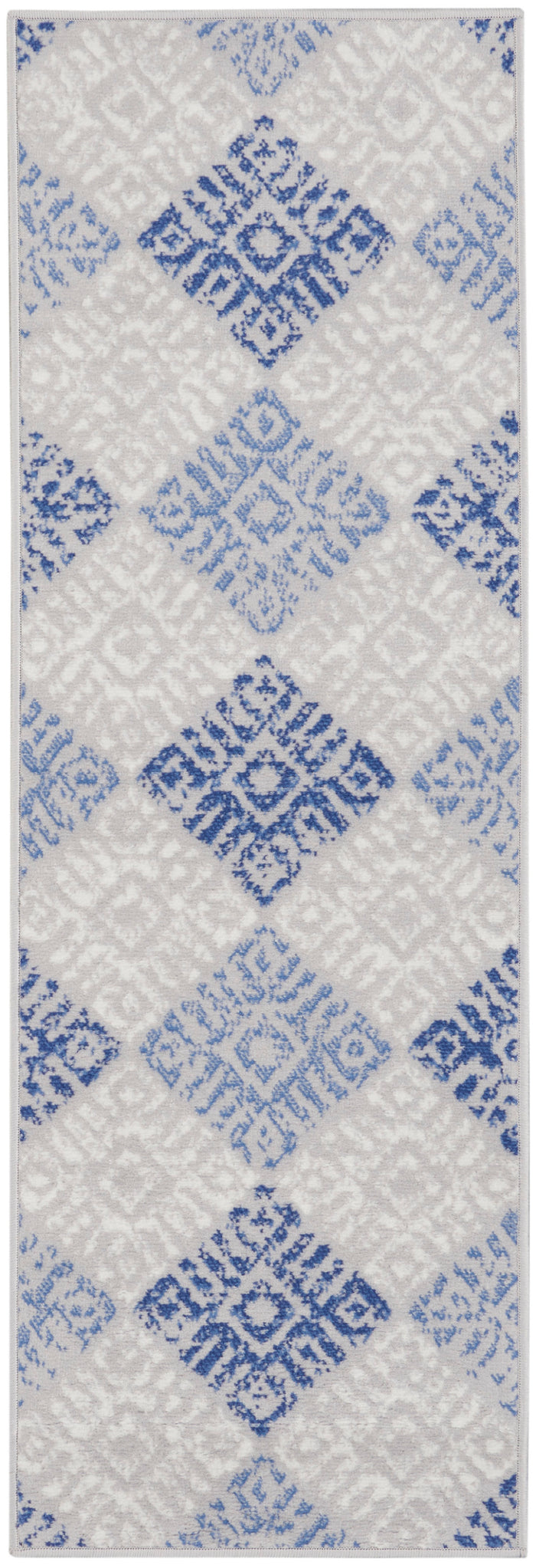 The Rug Corner Nourison Home Whimsicle WHS18 GRYBL Area Rugs